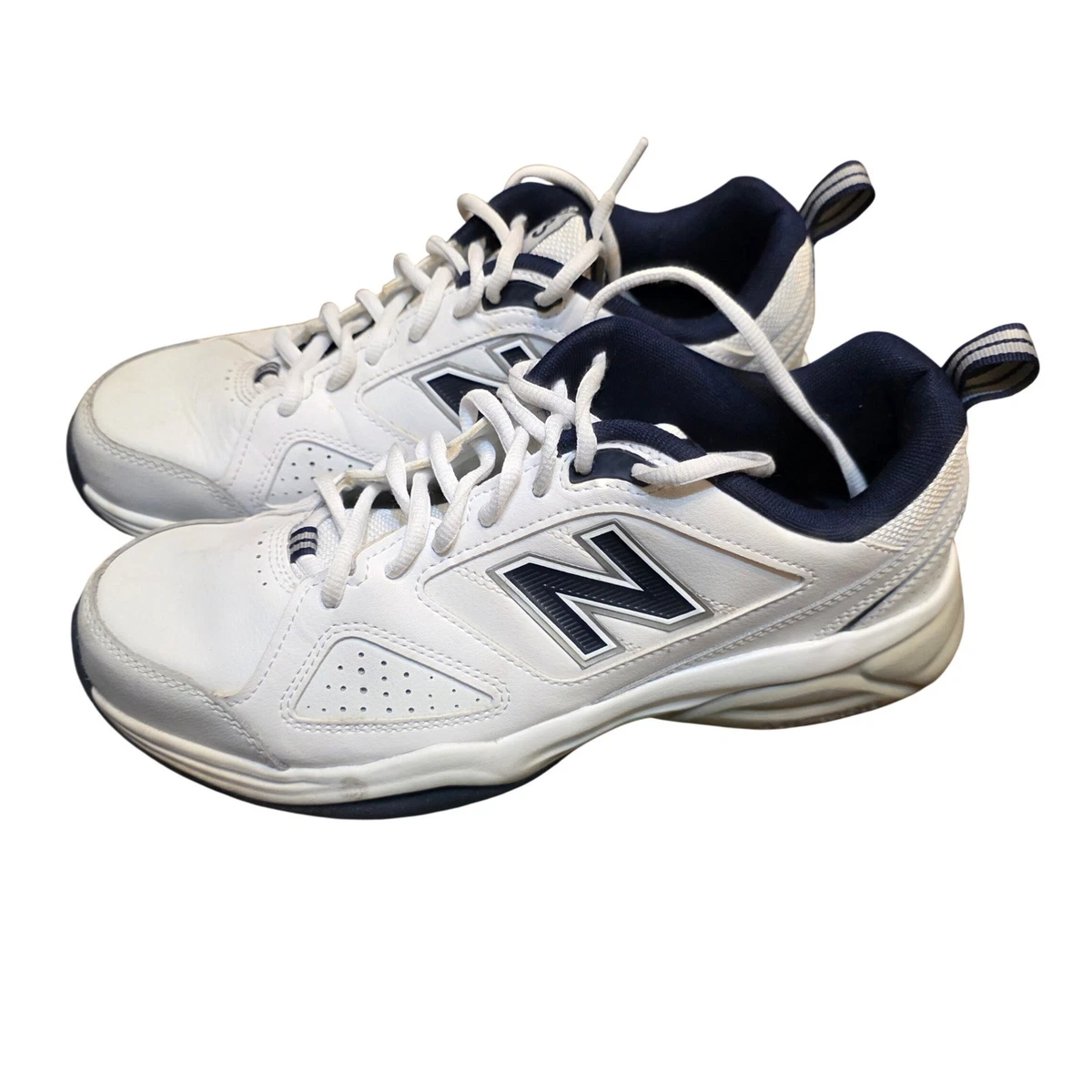 New Balance 623v3 Mens 11 4E Extra Wide White Navy Training Shoes MX623WN3 New Balance 623 V3 Wide White Navy for Sale | Authenticity  main image 3