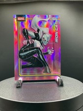 2026 Topps Chrome Marvel Comics #127 Iron Cat RARE PINK REFRACTOR 006/250