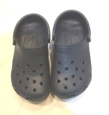 Crocs Mens Size 4 Women's Size 6 Classic Comfort Clogs Dark Blue