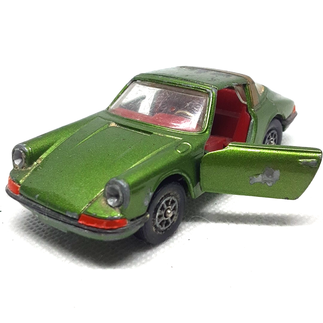 Corgi Toys Whizzwheels Porsche Targa 911S Green Made In United