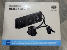 NEW COOLER MASTER MasterLiquid ML360 SUB ZERO Water Cooler TEC AIO Water Cooling