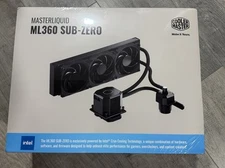 NEW COOLER MASTER MasterLiquid ML360 SUB ZERO Water Cooler TEC AIO Water Cooling