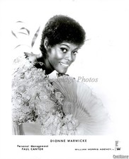 1974 Dionne Warwick Celebrity Singer Tv Show Host 8X10 Historic Vintage Photo