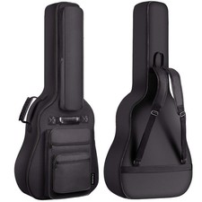 CAHAYA Acoustic Guitar Bag Thick Padding Waterproof Dual Adjustable Shoulder ...