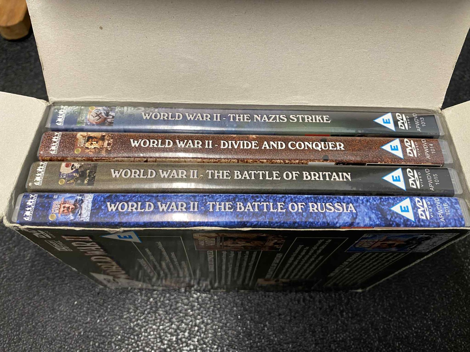 World War II 4-DVD Box Set - The Battle of Britain, Russia, The Nazis Strike & M
