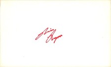1990's -Rico Brogna- Signed/Autograph/Auto Index Card Philadelphia Phillies MLB