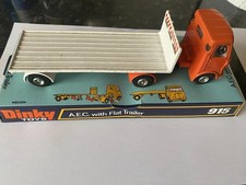 Dinky  Toys no 915  , A.F. C With Flat Trailer.