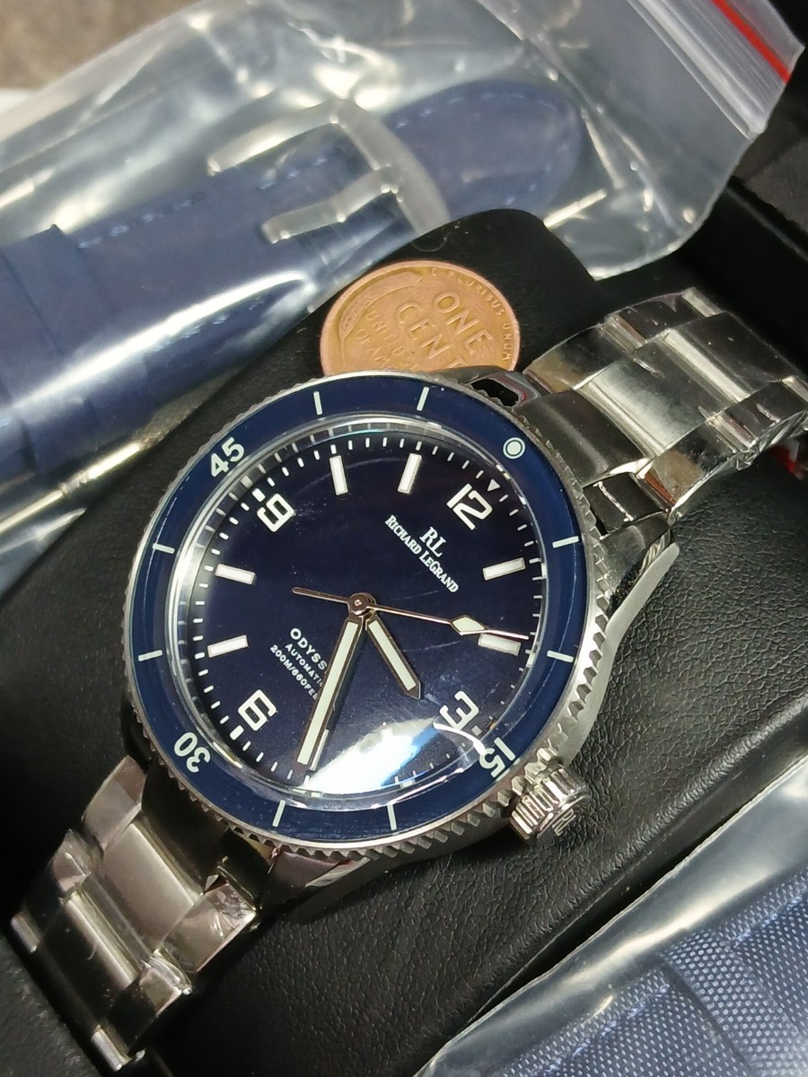Brand New! Richard LeGrand Odyssea RLG Mens Automatic Watch with