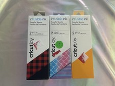 Cricut Joy infusible ink transfer sheets - set of 3