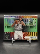 2019-20 Panini Illusions Living Legends Tim Duncan #9 Emerald