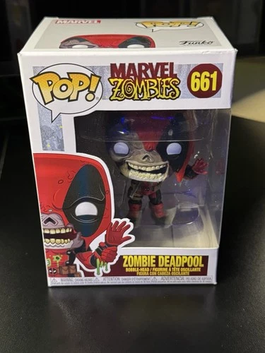 Funko Pop! Vinyl: Marvel Zombies - Zombie Deadpool #661 Bobblehead Figure