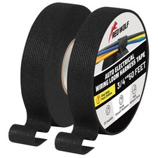 Wire Harness Tape Electric High Temp Wiring Cable Loom Adhesive Fabric Tape f...