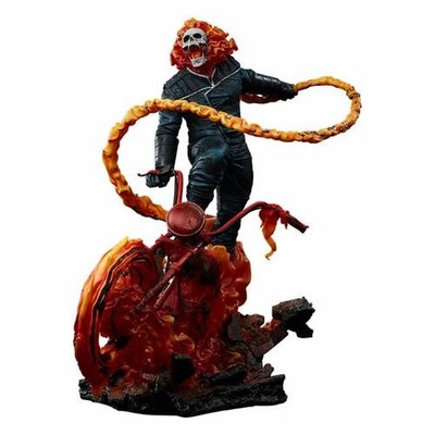 MARVEL - Ghost Rider Classic Variante Premium Format Figur 1/4 Statue Sideshow