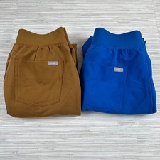 Figs Technical Collection HW Zamora Jogger Scrub Pants Size XS Lot Of 2