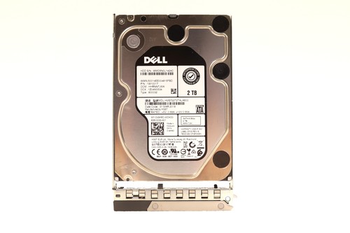 Dell HUS722T2TALA600 2TB 3.5" 6Gb/s 7.2K RPM SATA HDD W/Caddy P/N: 0V9H6C Tested