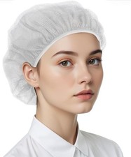 6 Pcs Chef Hat Unisex Elastic Kitchen Cooking Hat Adjustable Food Service Hai...