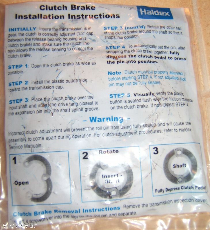 2 INCH CLUTCH BRAKE QUICK CHANGE FOR TRANSMISSIONS BK313 eBay