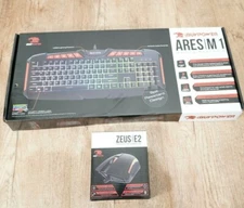 NEW Gaming Keyboard and Mouse iBUYPOWER ARES M1 - Zeus E2 mouse               B1