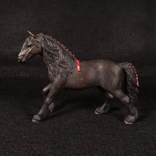 Schleich Fresian Mare w/ Red Braid Ribbon - 2013