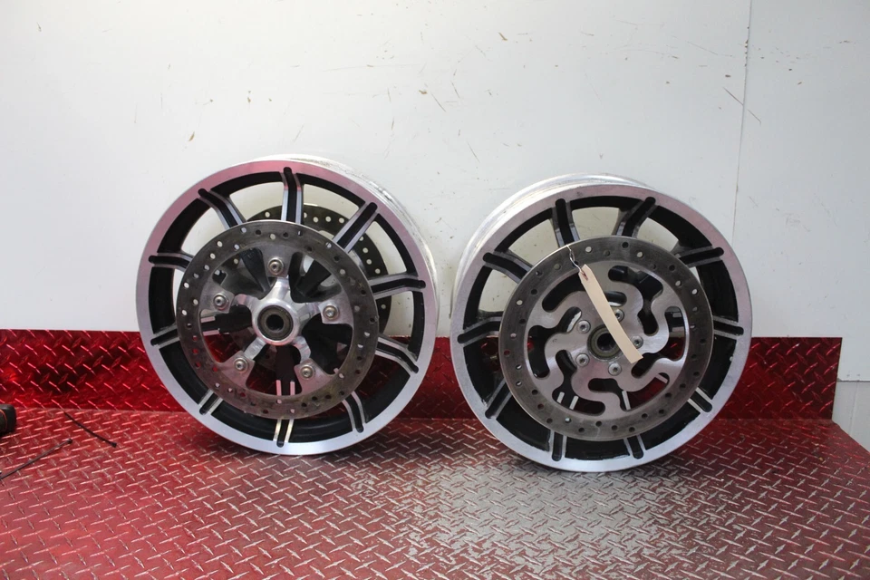 Harley Ultra Limited Impulsor 2014 llanta delantera y trasera y rotores ruedas EG124 Foto 2 de 4