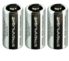 3 FRESH Streamlight 85177  CR123A 3V Lithium Battery -  (MADE IN USA) EXP 2028