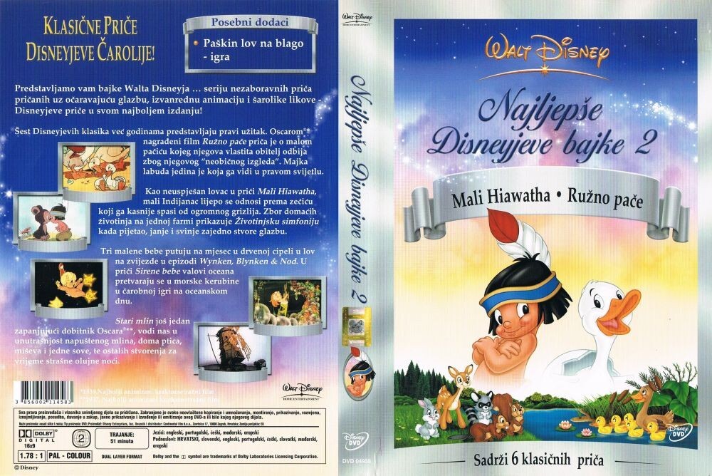 WALT DISNEY'S TIMELESS TALES Vol. 1 - 6 (2005) ANIMATION