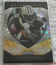 2020 Panini Prizm ALVIN KAMARA #5 Brilliance No Huddle Disco Parallel Saints