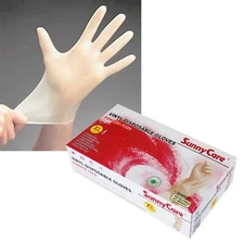 100qty Vinyl Gloves (Powder FREE) Size XL