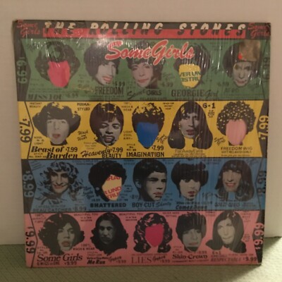 THE  ROLLING  STONES           LP      SOME  GIRLS   