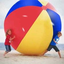 Thickened PVC Inflatable Toys Outdoor Water Game Part Grass Soccer Football Ball