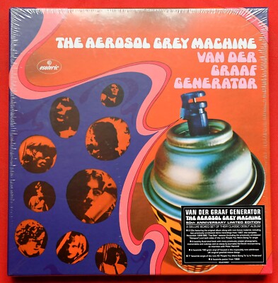 Van Der Graaf Generator   The Aerosol Grey Machine - BOX SET, DELUXE LTD. LP CD