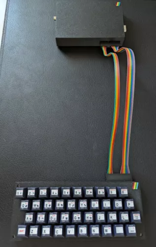 Kabelsatz für mech. Tastatur / Cable set for mech. keyboard --- ZX81+38