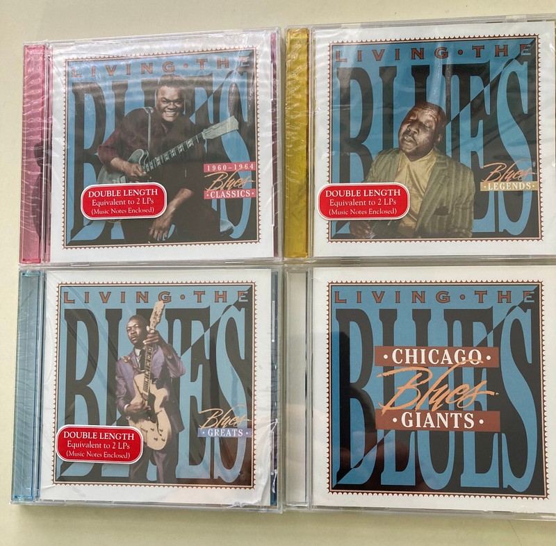Time Life Music - Living the Blues 4 CD's