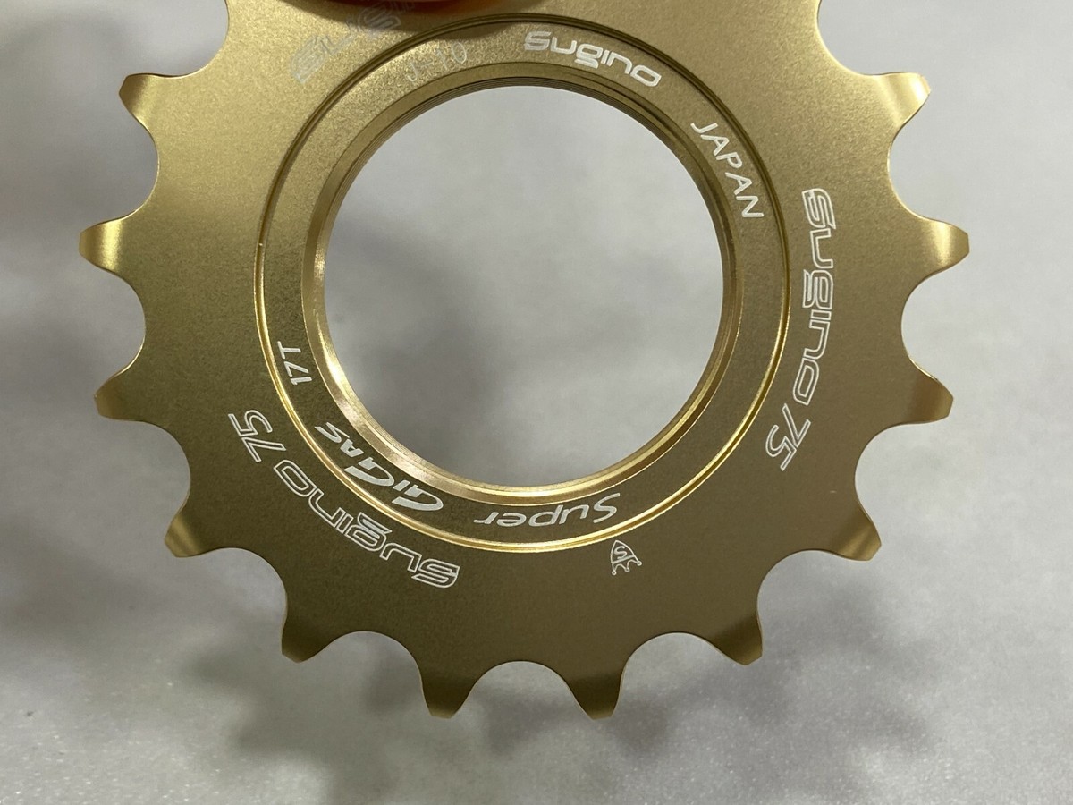 Sugino Super Gigas 1/2in x 1/8in BC1.37x24T Tread Sprocket (13T