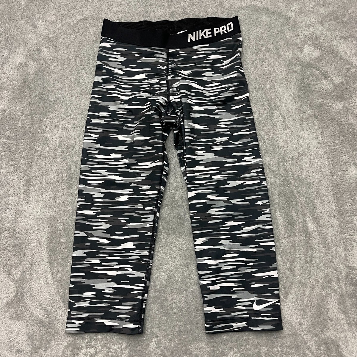 nike pro camo leggings women's