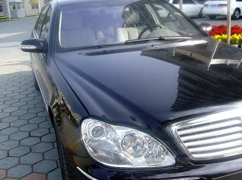 Cubierta de faro lateral derecho para Mercedes-Benz Clase S S600 S500 S350 2004-2005 Foto 3 de 4