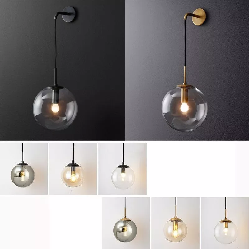 Modern glass wall sconces deals