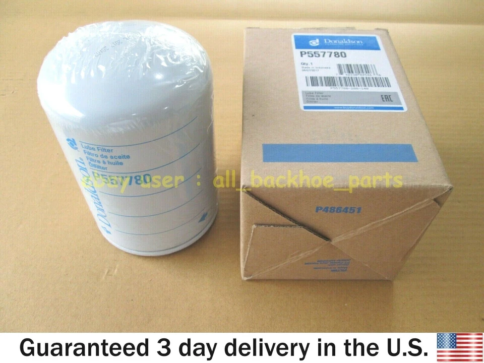 JCB BACKHOE - GENUINE DONALDSON OIL FILTER (PART NO. 02/100284 02/100284A) - Image 2 of 4