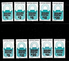 lma10 etiangui Lot Mexico Exporta MNH paper 5, Sc# and Mc# in description
