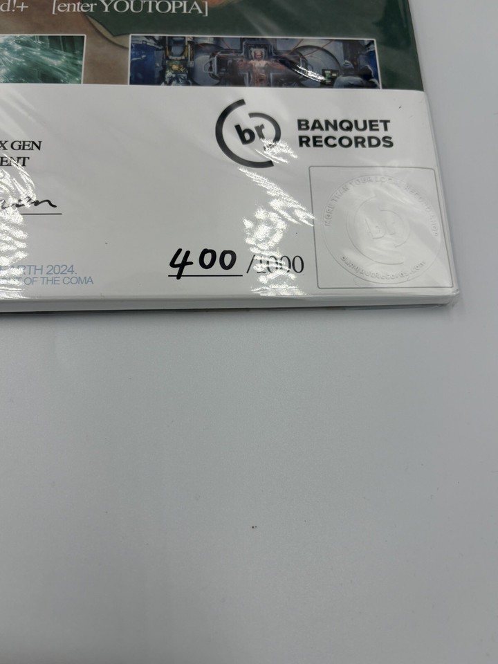 Bring Me The Horizon POST HUMAN NeX GEn Red Vinyl Alternate Slip Cover