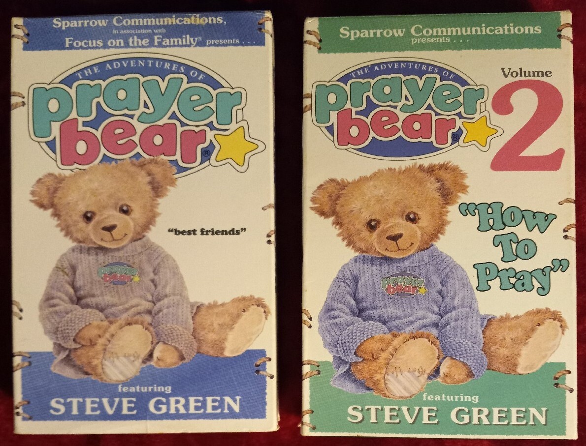 C-C-B「TOUCH DOWN vo.1 vo.2」VHS The Adventures Of Prayer Bear - Best Friends & Volume 2 (VHS Lot