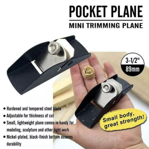 High Quality Woodworking Wood Trimming Plane Hand Planer Carpenter Cutting Tools - Picture 9 of 17