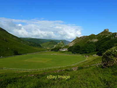 Photo 6x4 The cricket ground in the Valley of Rocks, Lynton The dry stone c2012