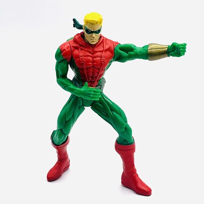 Total Justice Green Arrow Action Figure 5'' Kenner DC Comics Connor Hawke Loose