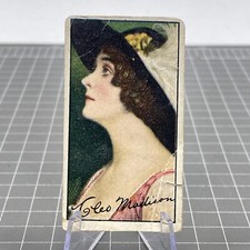 VINTAGE ORIGINAL SINGLE Cigarette Tobacco Card Beauties Ladies Swap American