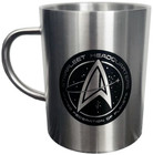 EAGLEMOSS STAR TREK PICARD STERNENFLOTTE LOGO METALLBECHER UK ABONNENTEN BONUS BRANDNEU IN VERPACKUNG