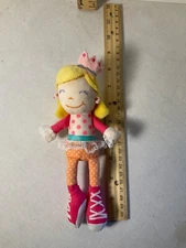 Tickle & Main ballerina princess plush doll 9”