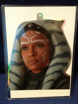 2024 Topps Star Wars Chrome Heads-Up Die-Cut #CDC-5 Ahsoka Tano in TOP-LOADER