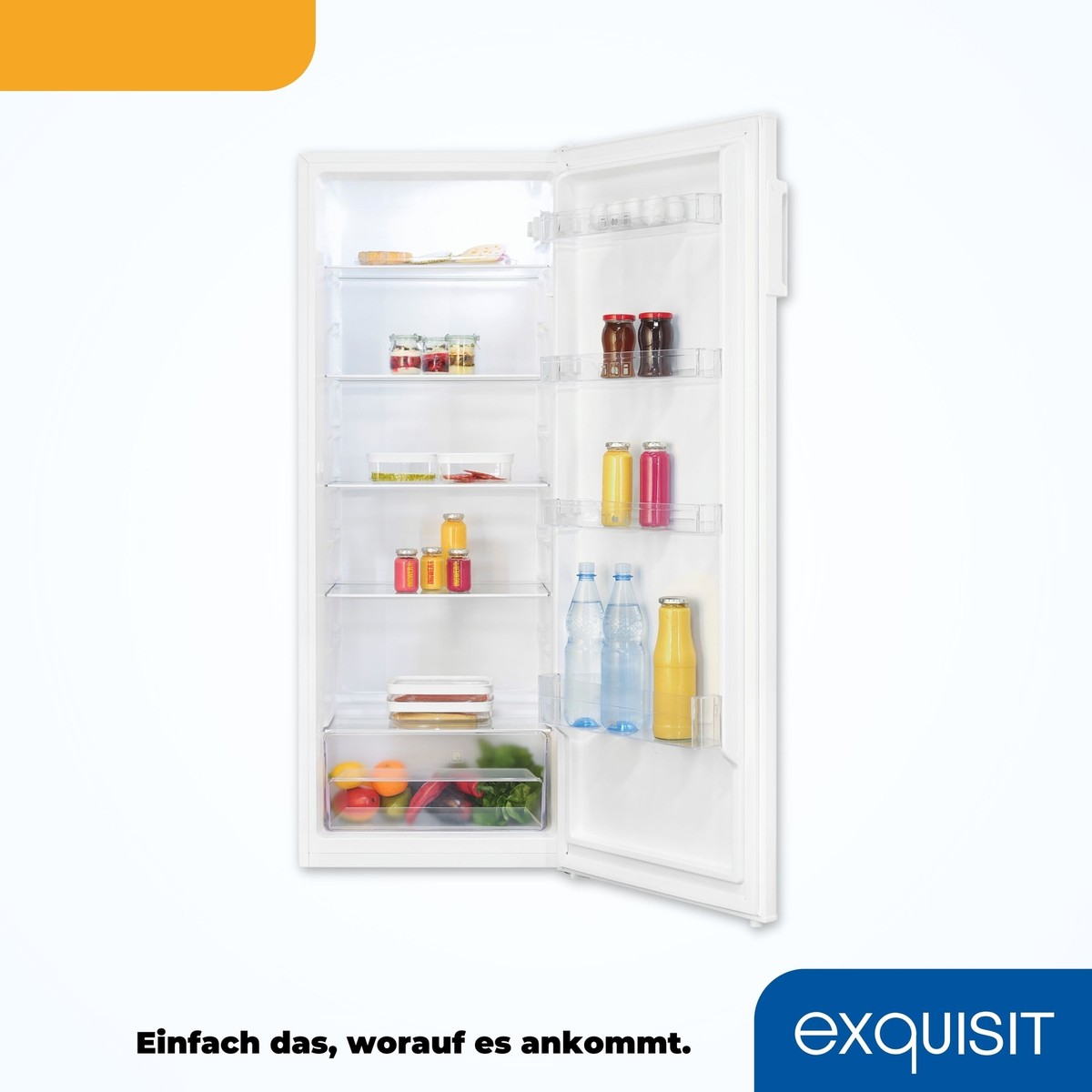 Exquisit Kühlschrank KS320 - 242 Liter Ohne Gefrierfach