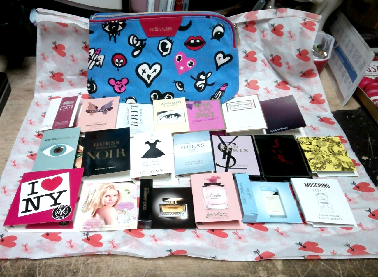 NARCISO RODRIGUEZ 4.8 0z( 3 X  1.6 0Z = 4.8 0Z)LOTION FOR HER + C0SMETIC BAG